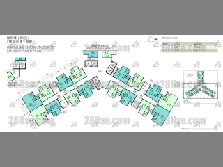 Block 3 3/f To 35/f FloorPlan