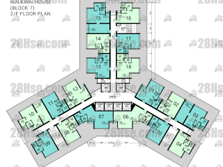 Block 7 2/f FloorPlan