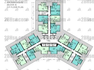 Block 6 2/f FloorPlan