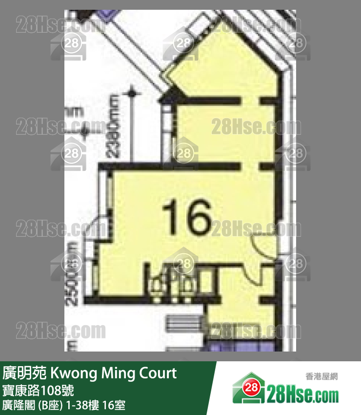 Kwong Ming Court Unit FloorPlan (Provided by 28Hse) Kwong Ming Court Unit FloorPlan (Provided by 28Hse)