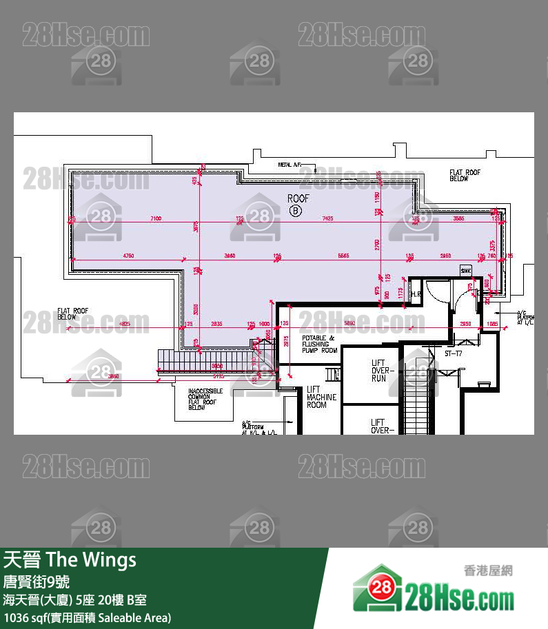 The Wings Unit FloorPlan (Provided by 28Hse)