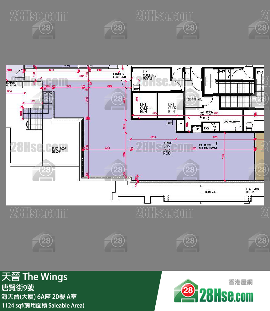 The Wings Unit FloorPlan (Provided by 28Hse)
