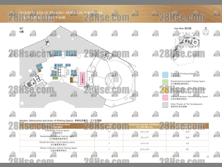 停車位平面圖 FloorPlan