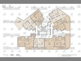 Phase 1 2座 8/f FloorPlan