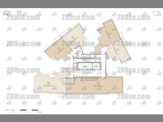 Phase 1 2座 67 & 68/f To 68/f FloorPlan