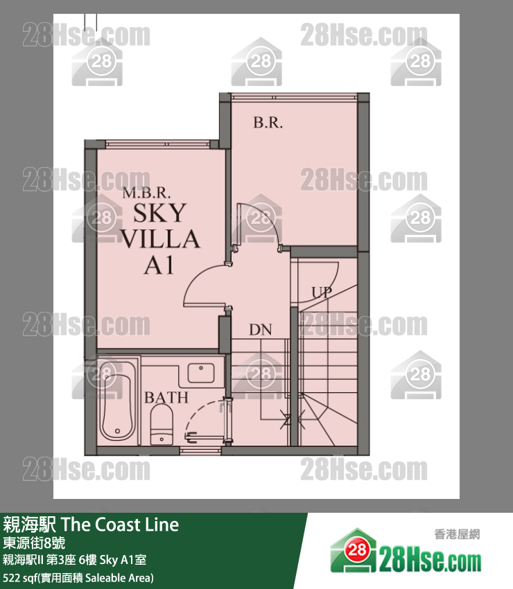 親海駅 單位平面圖(由 28Hse 提供)