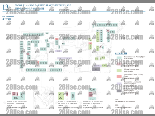 停車位平面圖 FloorPlan