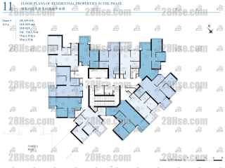 Phase 1 Tower 3 3/f To 32/f FloorPlan