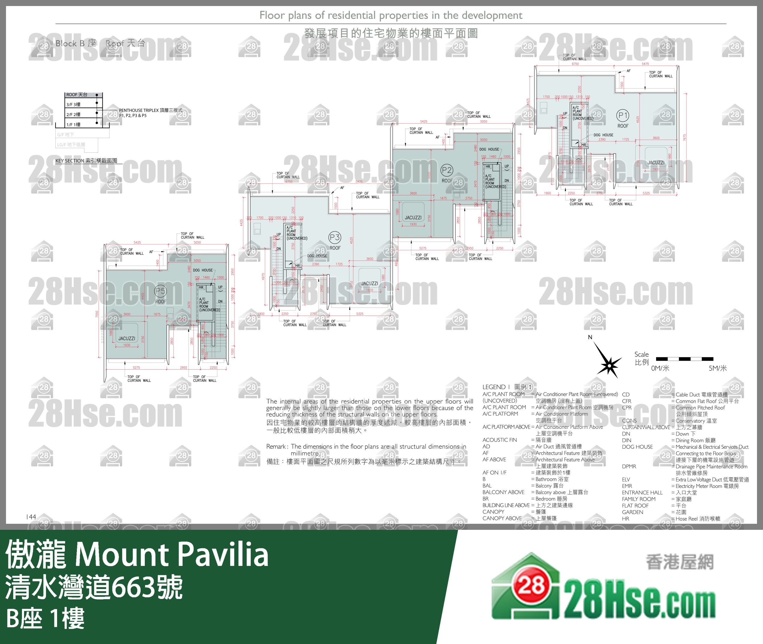 Block B 1/f FloorPlan