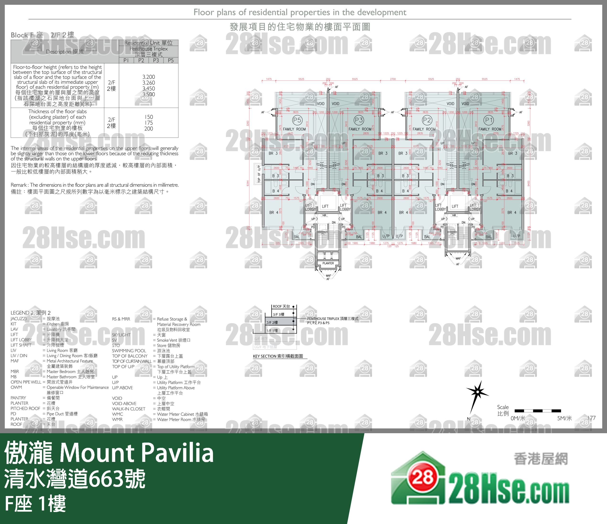 Block F 1/f FloorPlan