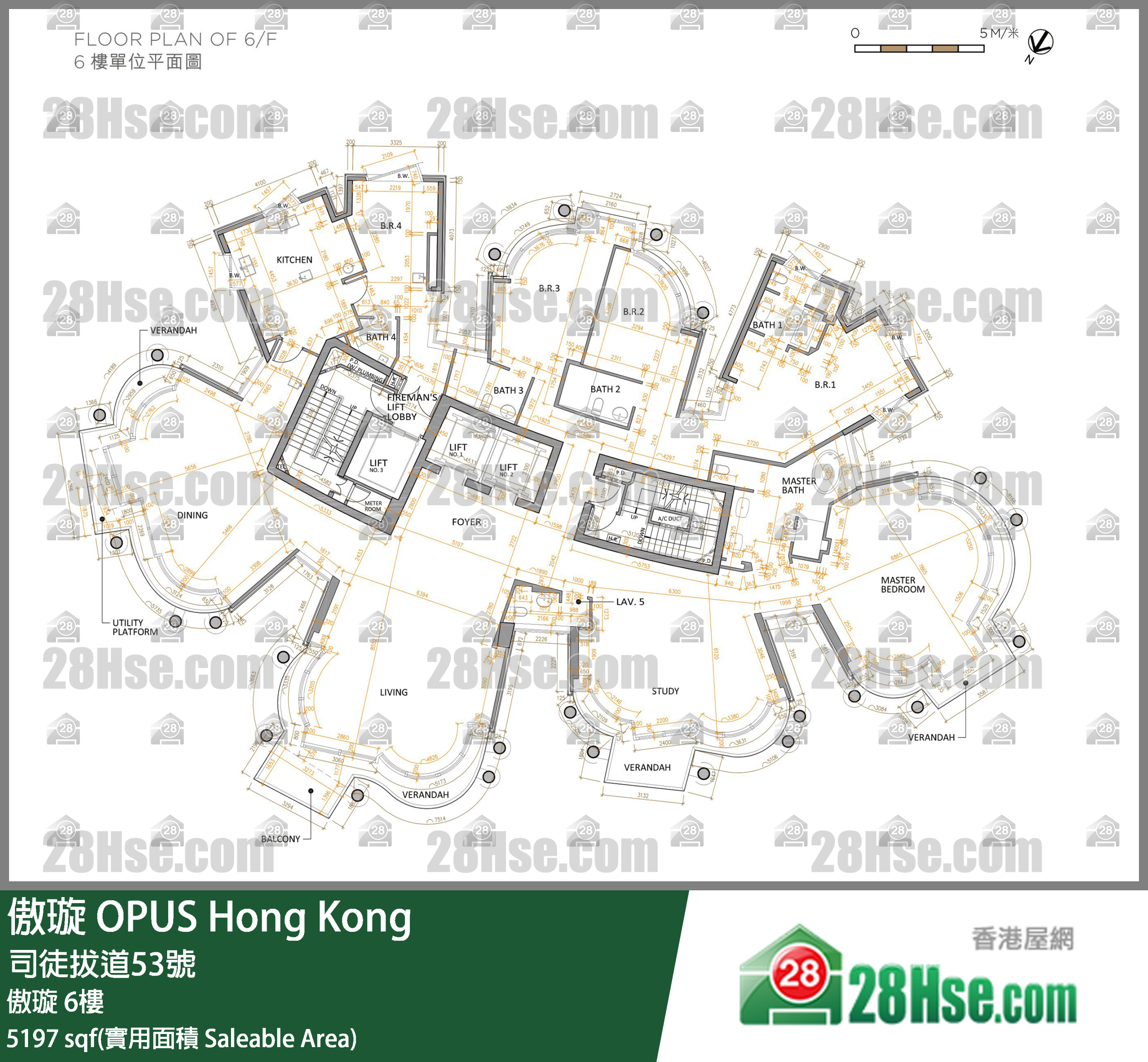 傲璇 傲璇6楼 平面图