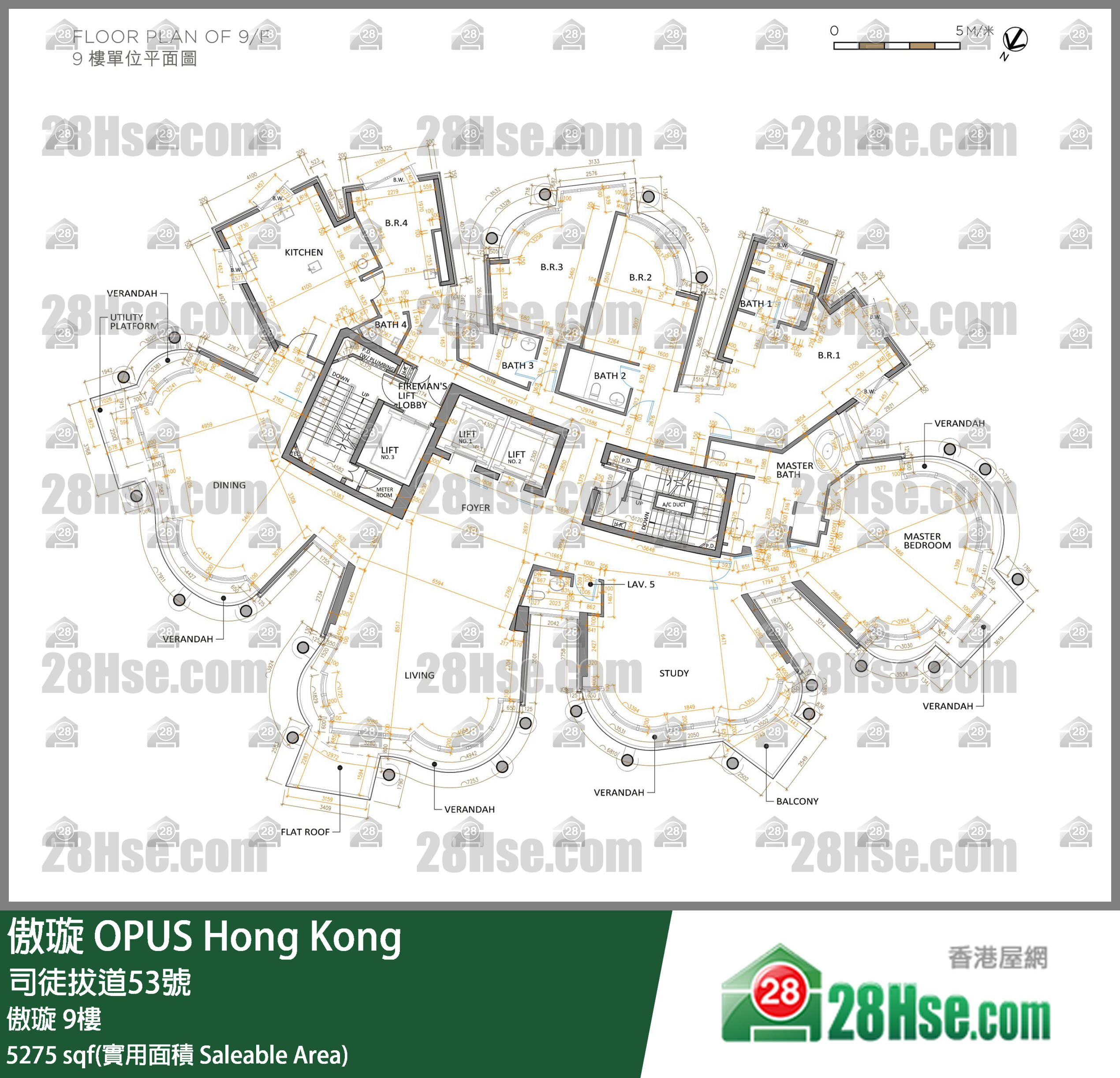 傲璇 傲璇9楼 平面图