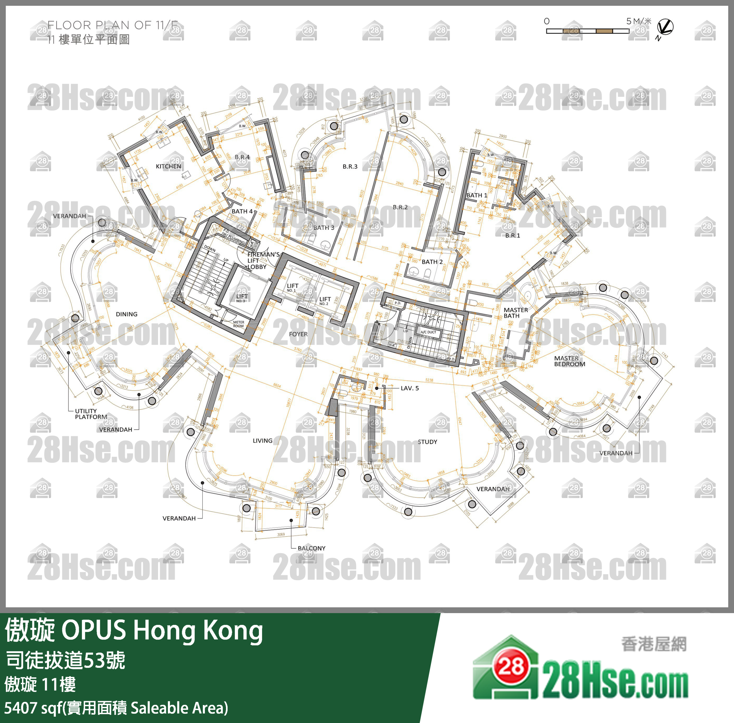 傲璇 傲璇11楼 平面图
