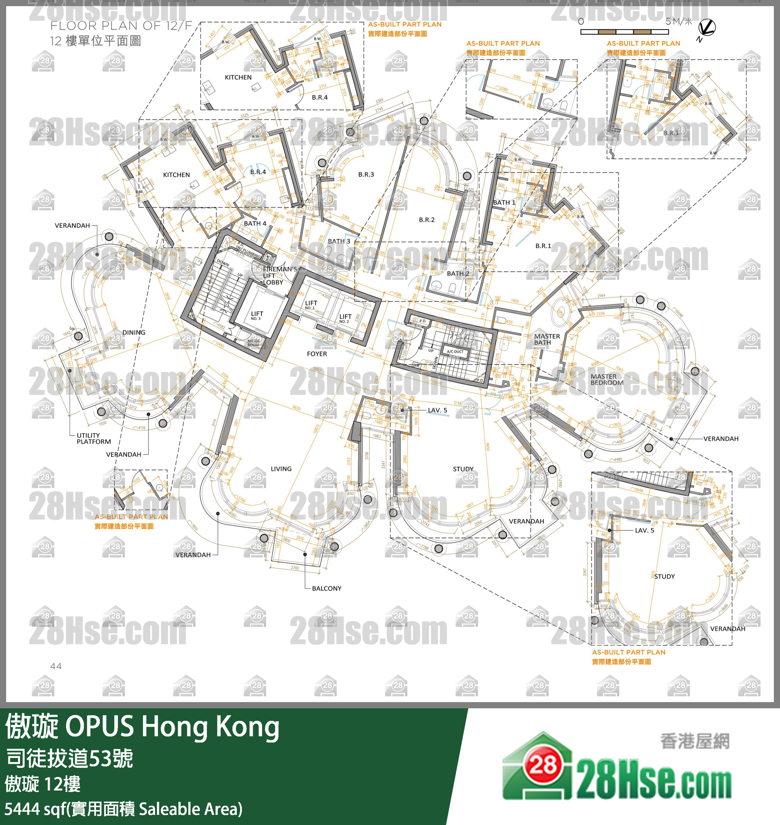 傲璇 傲璇 12楼 平面图