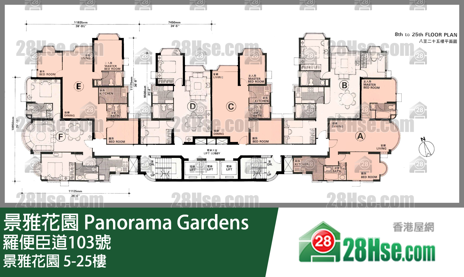 Panorama Gardens Floor FloorPlan (Provided by 28Hse)