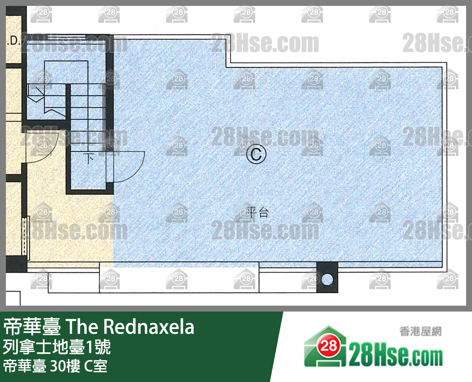 帝华台 帝华台 30楼 C室 平面图