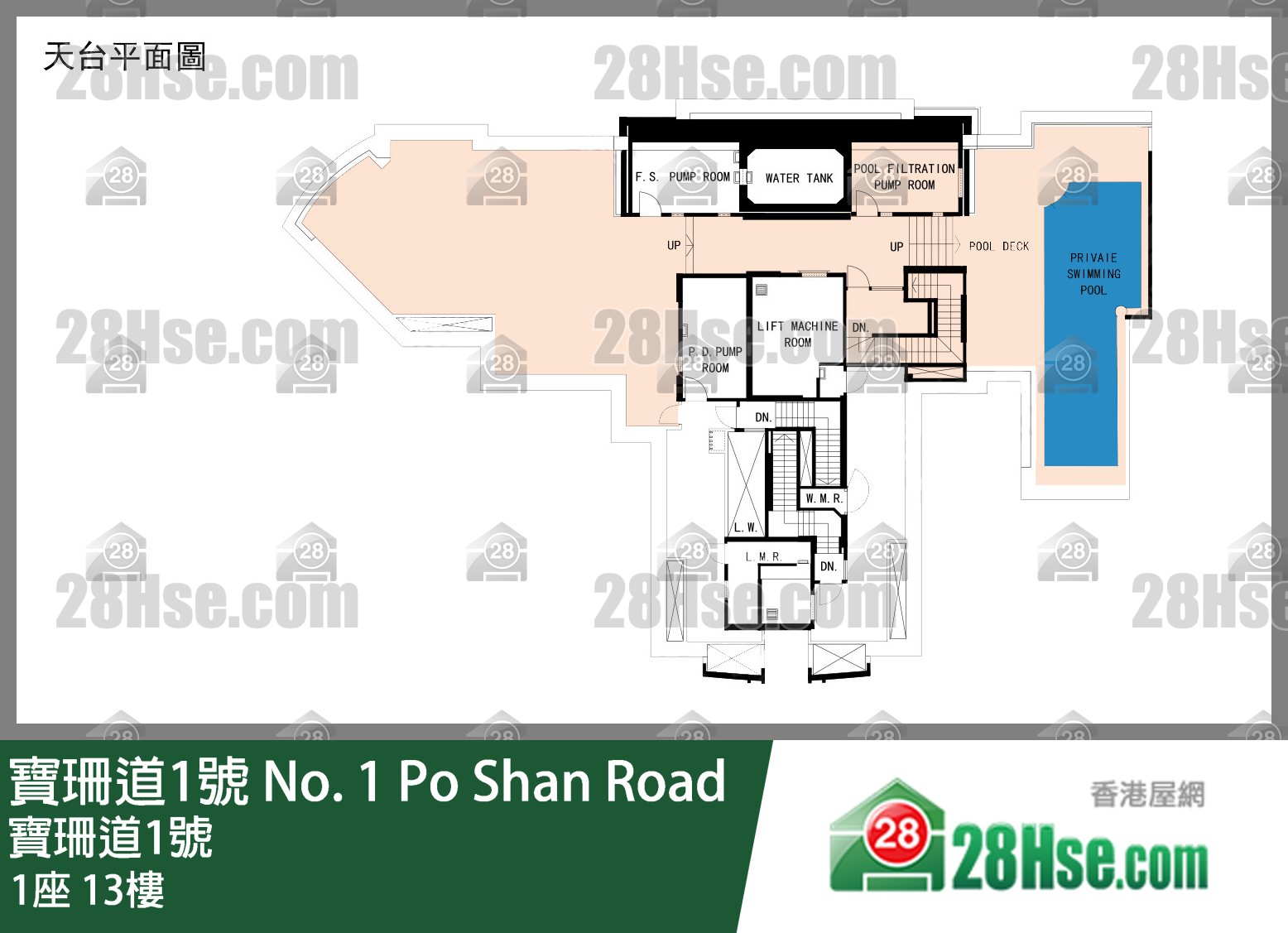 1座 13樓 平面圖