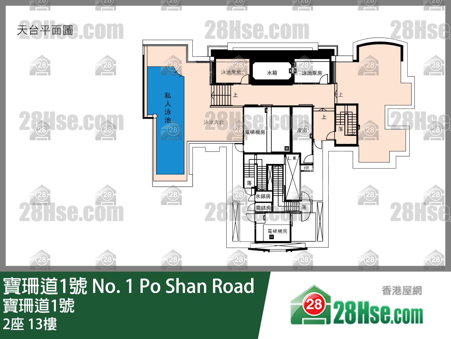 2座 13樓 平面圖