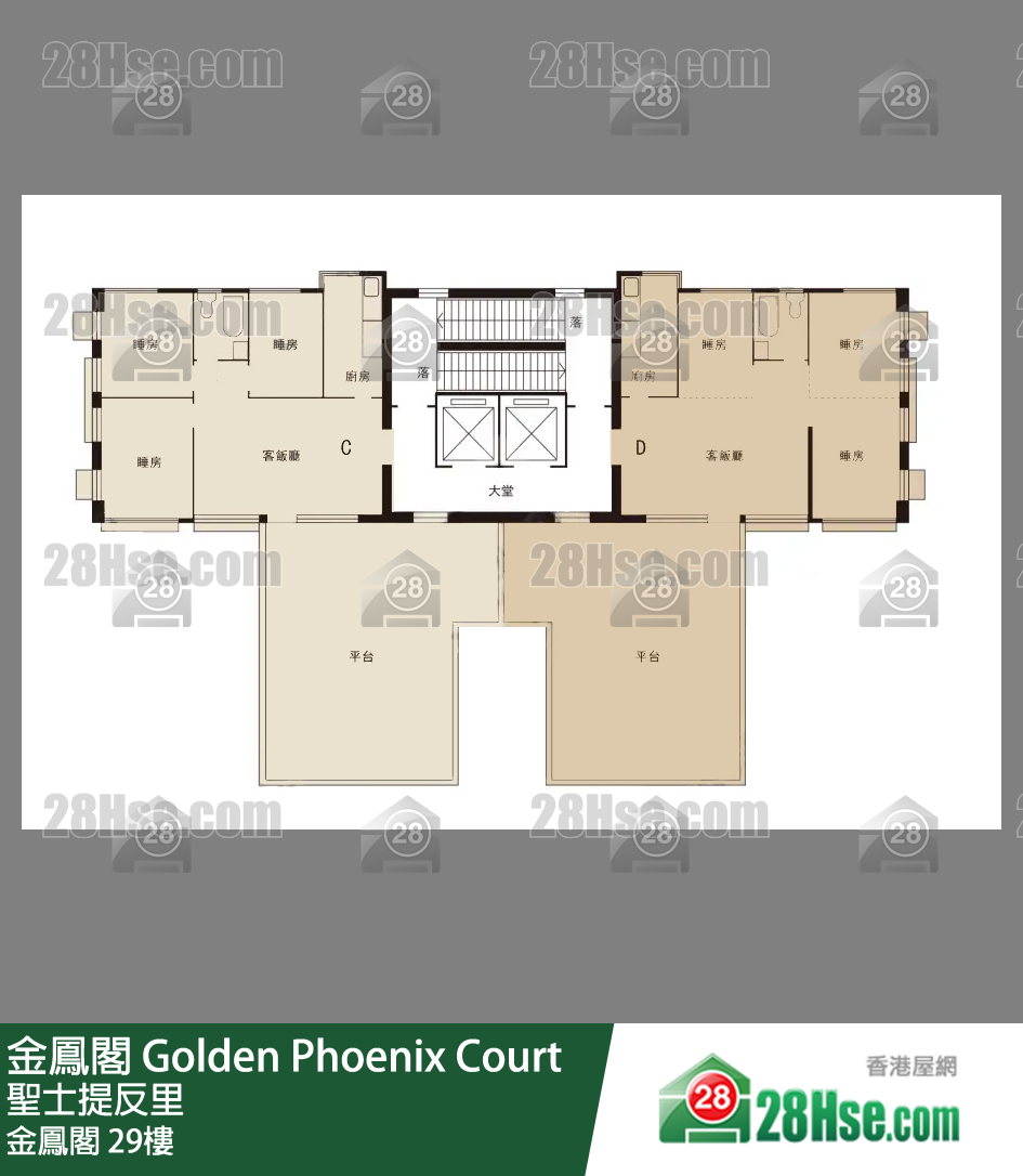 Golden Phoenix Court 29/f FloorPlan