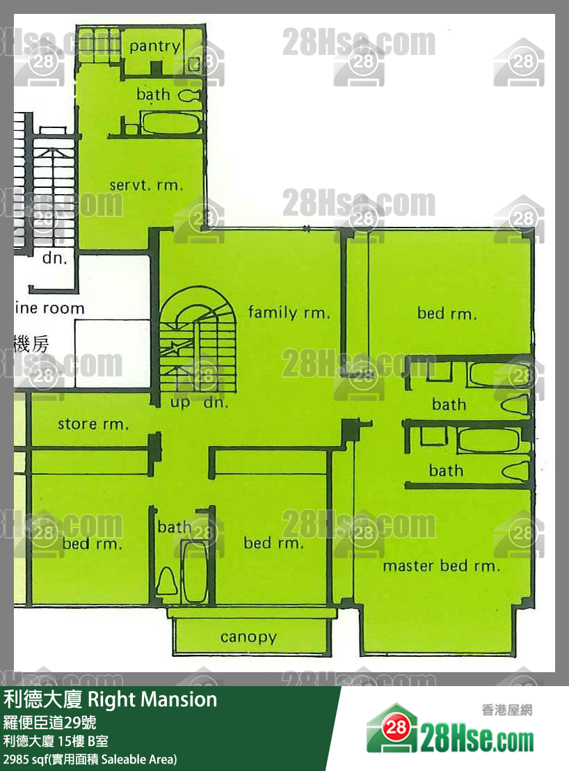利德大厦 利德大厦15楼 B室 平面图