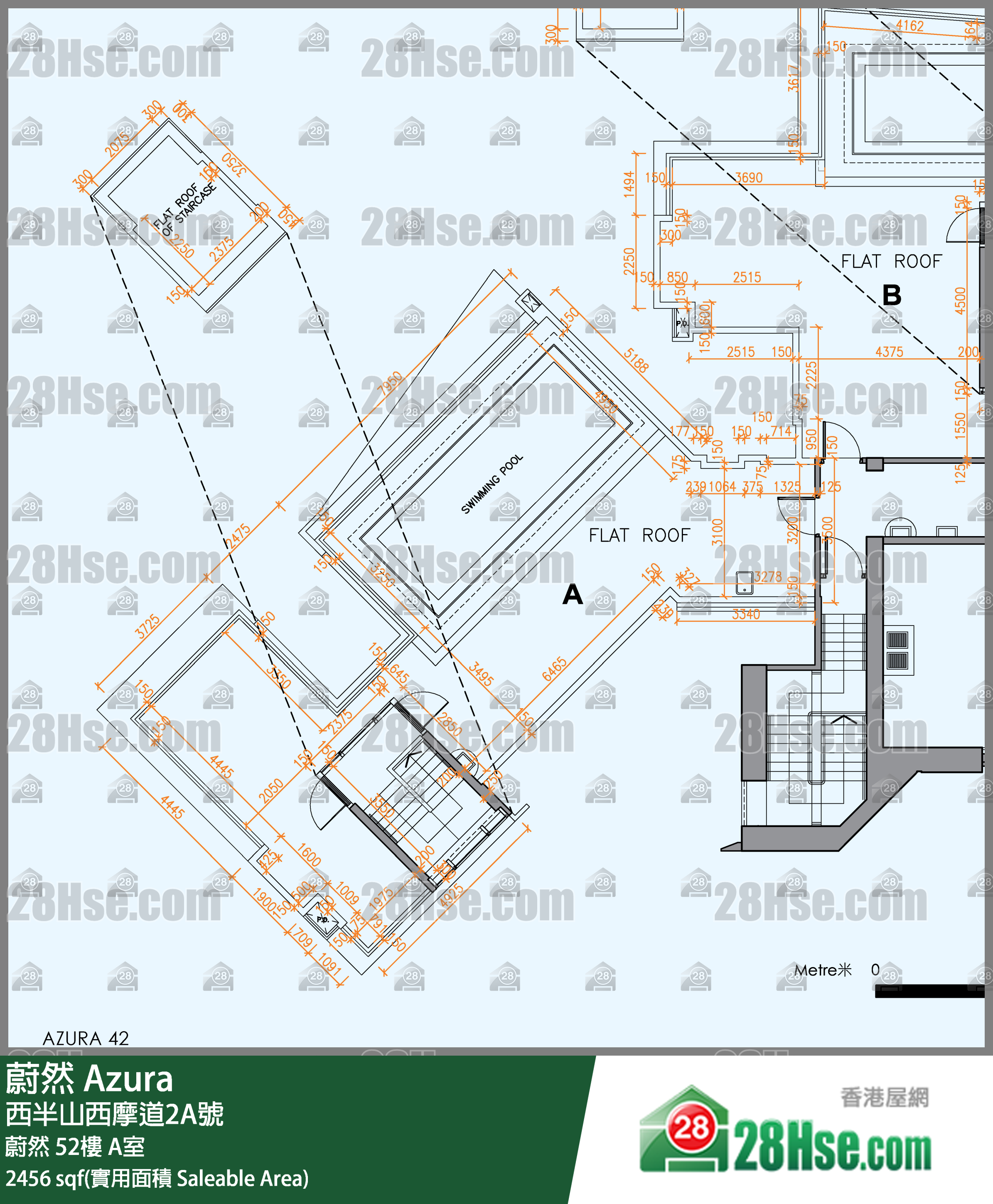 蔚然 蔚然52樓 A室 平面圖
