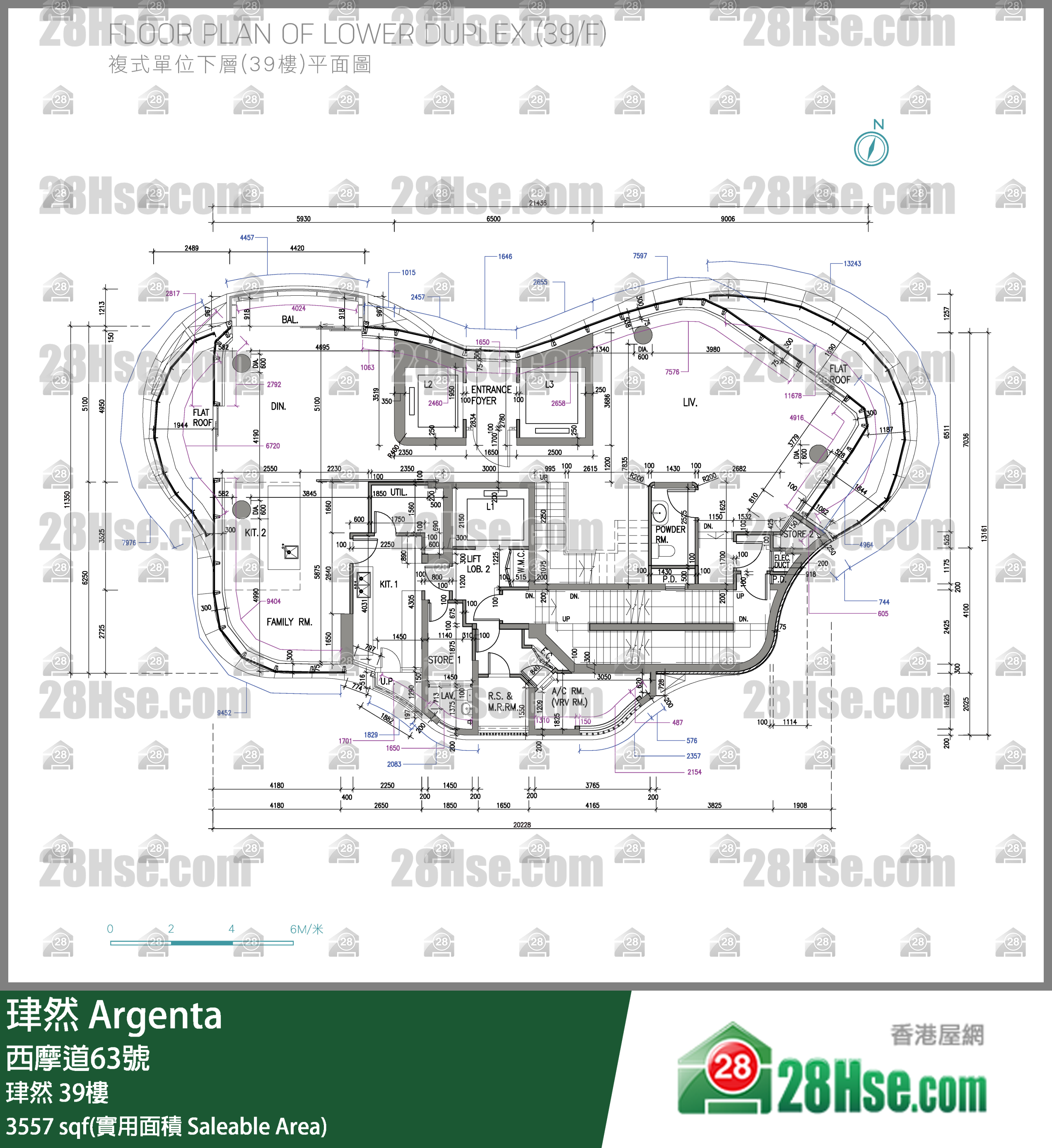珒然 珒然39楼 平面图