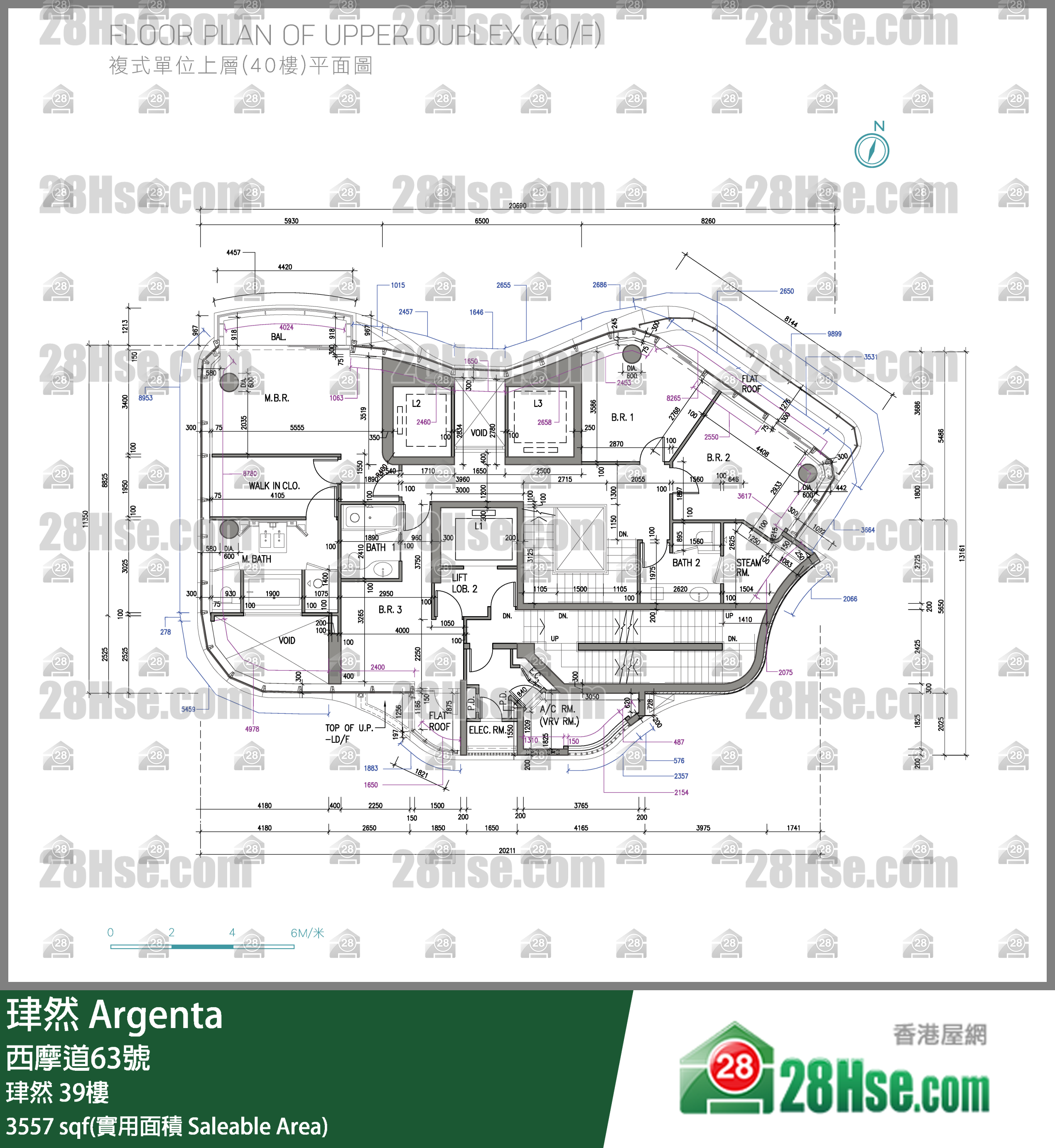 珒然 珒然39楼 平面图