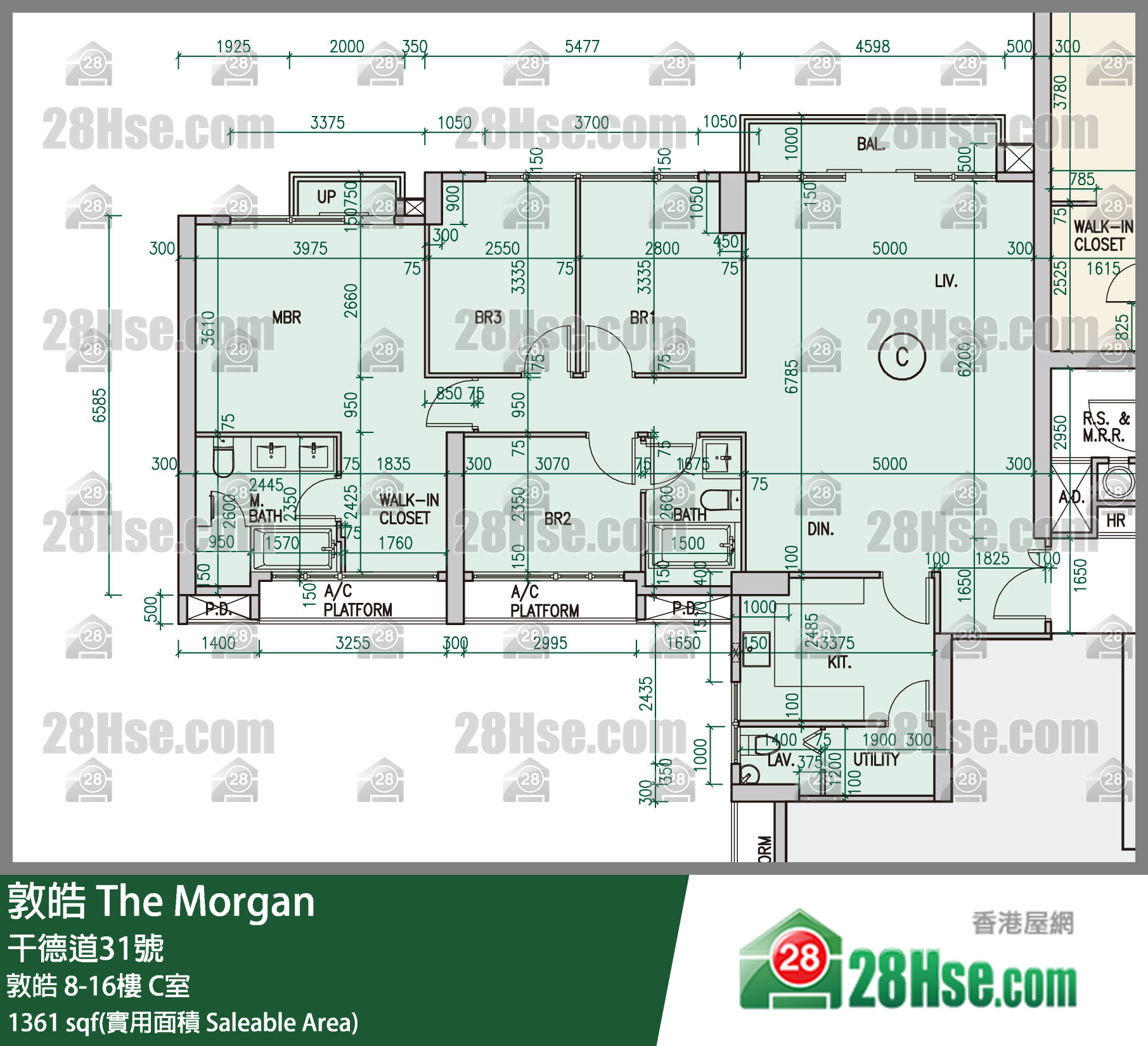 敦皓 敦皓10樓 C室 平面圖