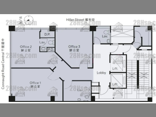 128 Connaught Rd. C. 7-12/f And 15/f FloorPlan