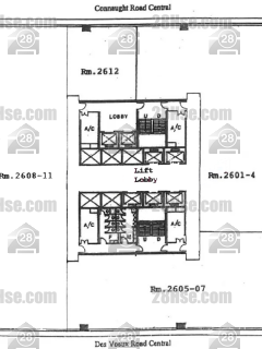 Wing On Centre 26/f FloorPlan