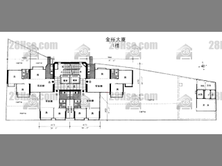 金裕大厦 1楼 平面图