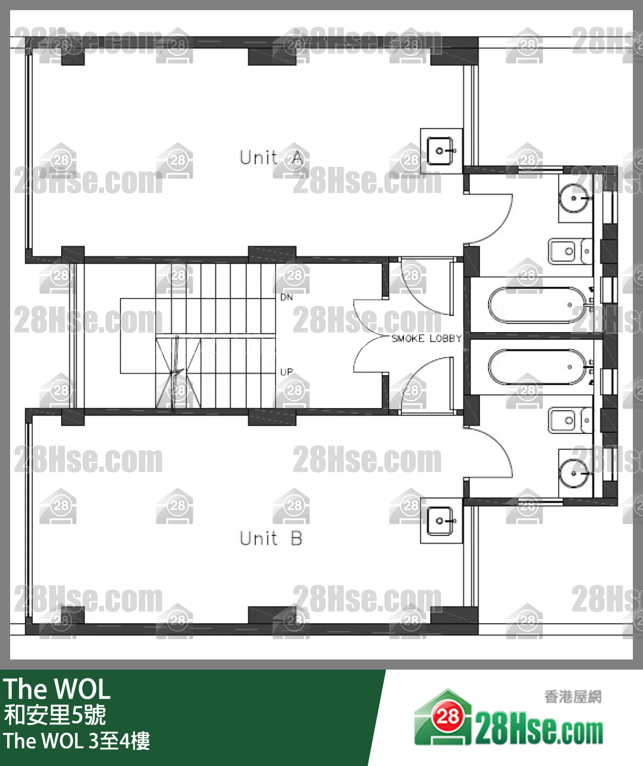 The Wol 3-4/f FloorPlan