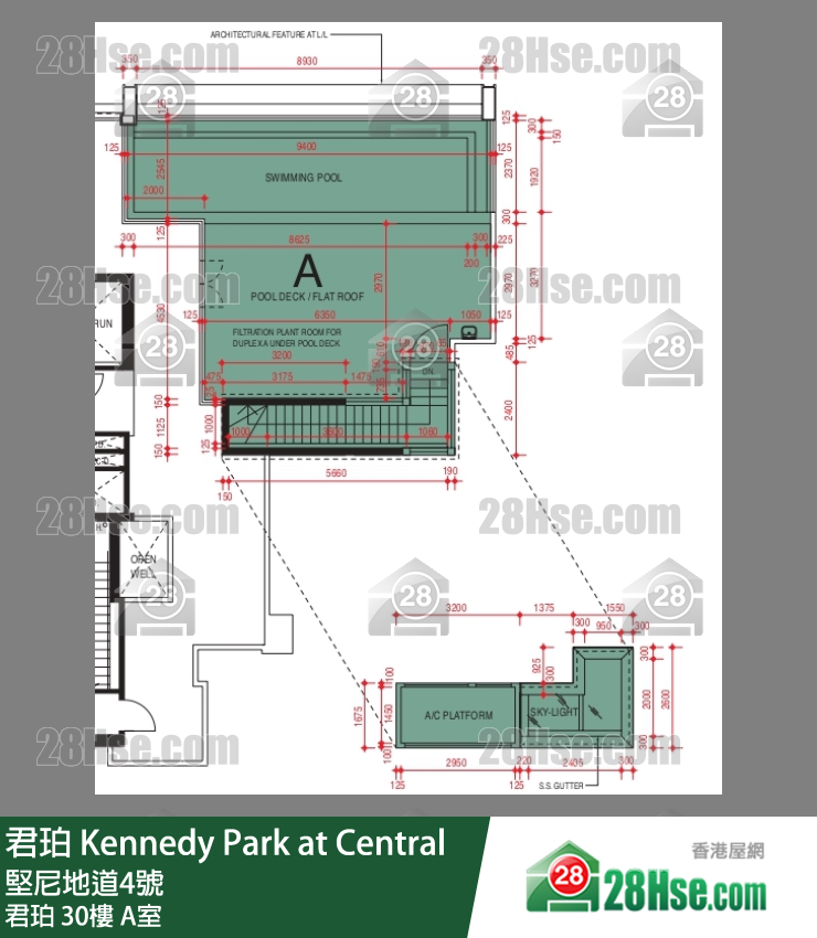 君珀 君珀30楼 A室 平面图