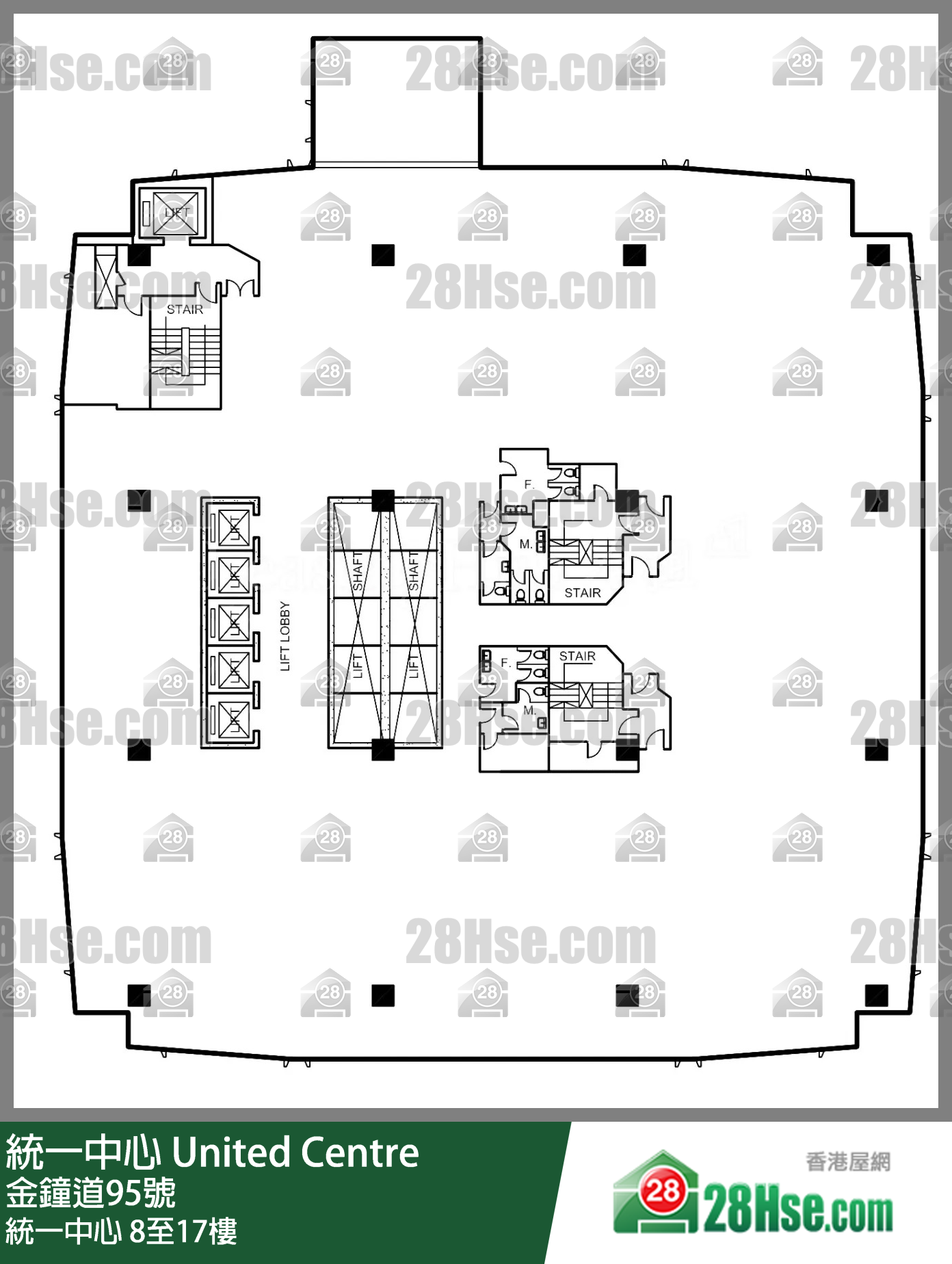 United Centre 8-17/f FloorPlan United Centre 8-17/f FloorPlan