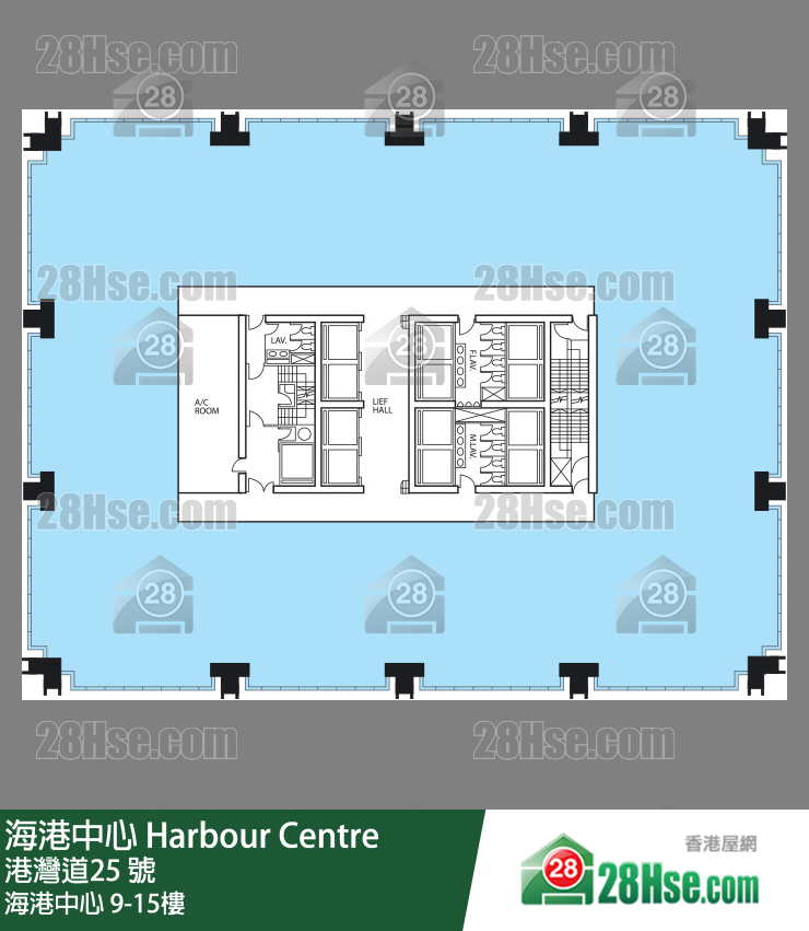 Harbour Centre 9/f-15/f FloorPlan
