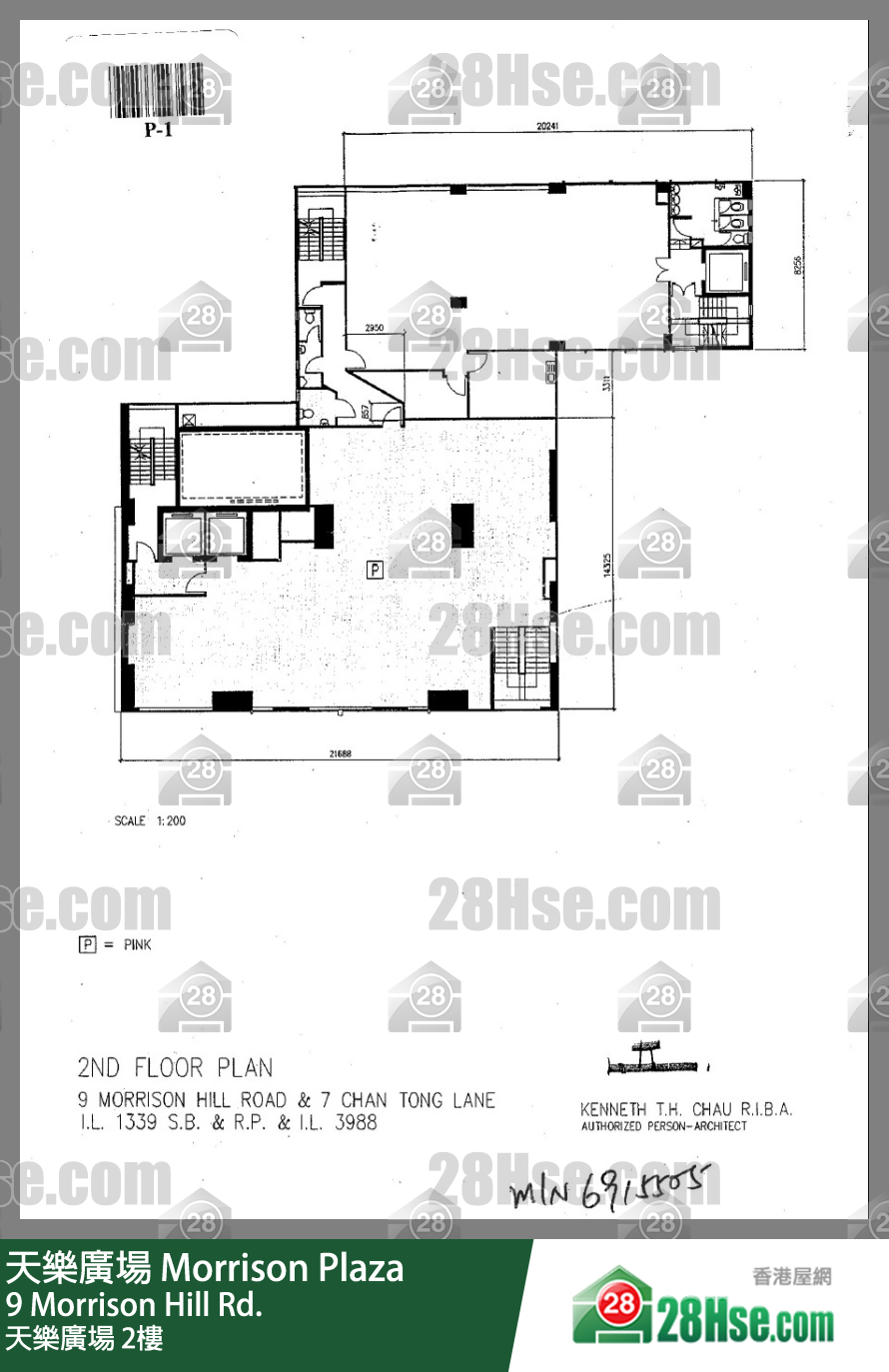 天乐广场 2楼 平面图
