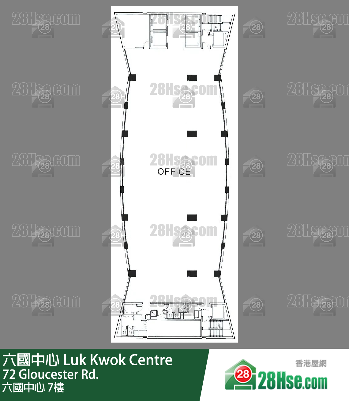 六国中心 7楼 平面图