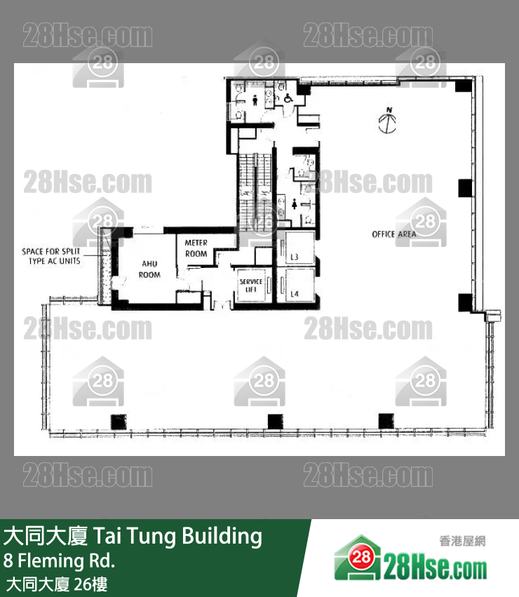  大同大廈 26樓 平面圖