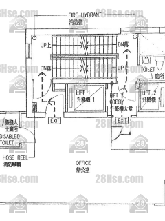 萬利中心 12樓-22樓 平面圖