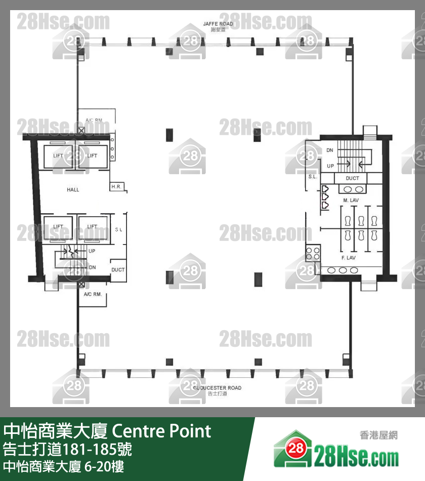 Centre Point 6/f-20/f FloorPlan