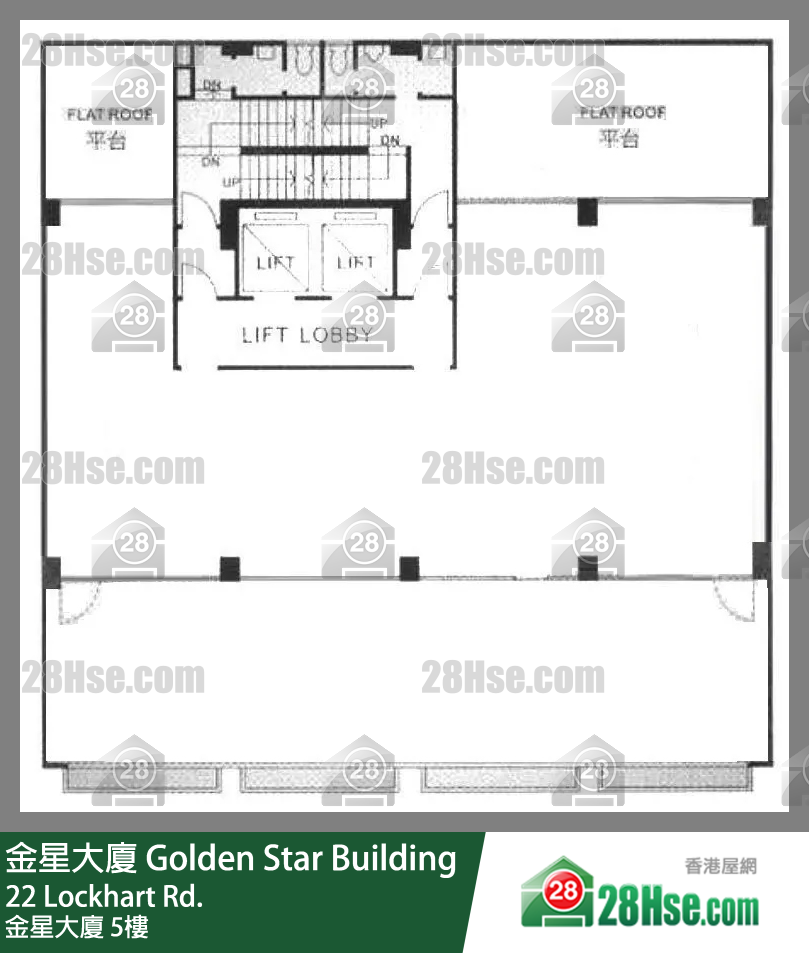 金星大廈 5樓 平面圖
