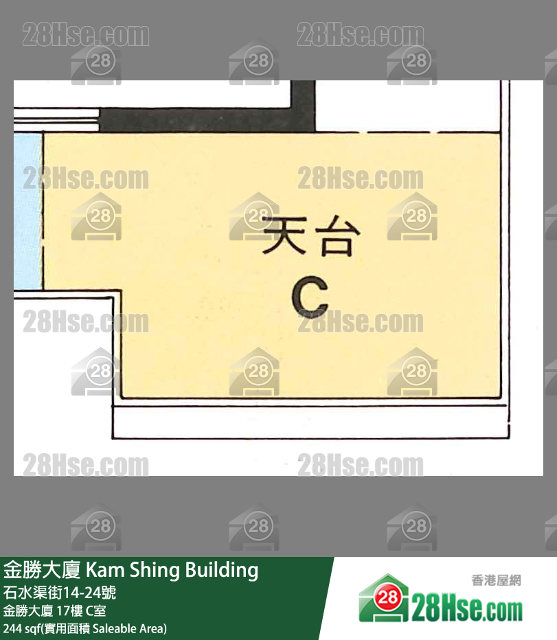 金胜大厦 金胜大厦 17楼 C室 平面图