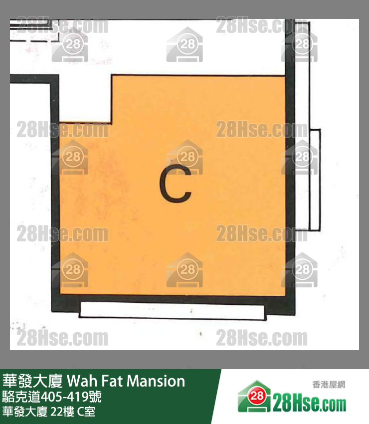 华发大厦 华发大厦22楼 C室 平面图