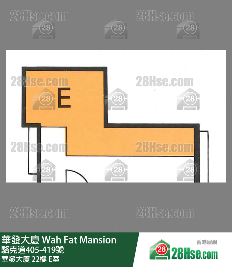 华发大厦 华发大厦22楼 E室 平面图