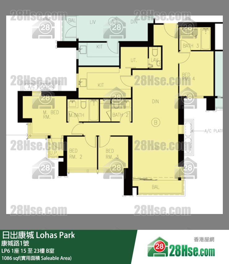 Lp6 Unit FloorPlan (Provided by 28Hse)