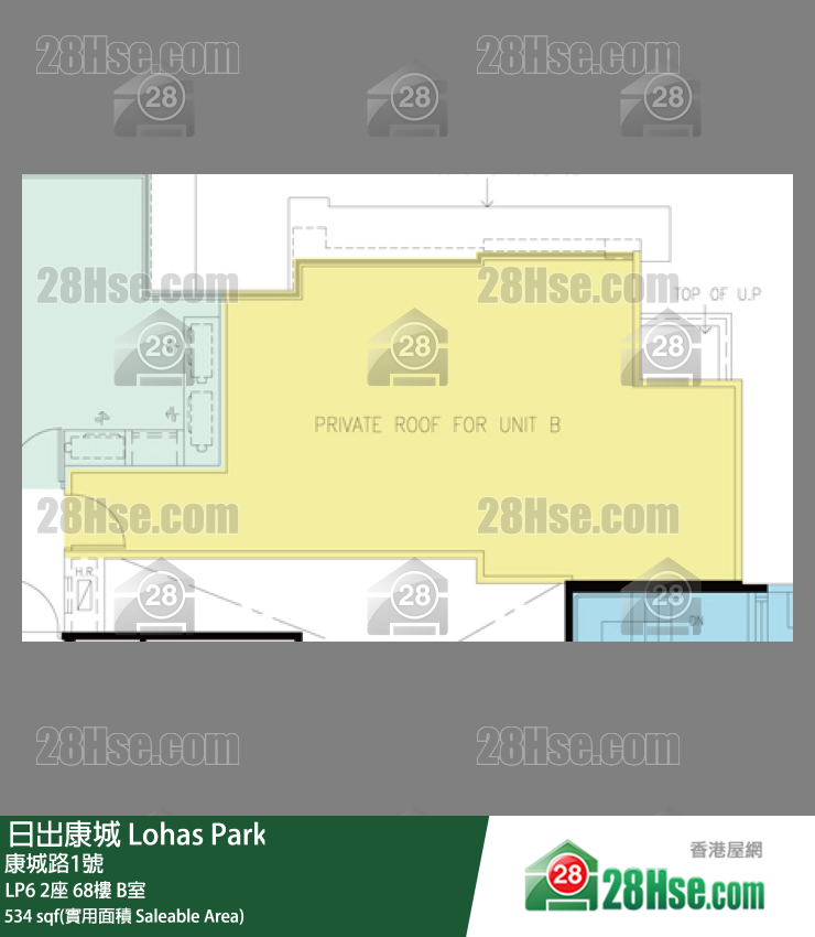 LP6, Flat B, 68/F, Tower 2 Lp6, Lp6 FloorPlan