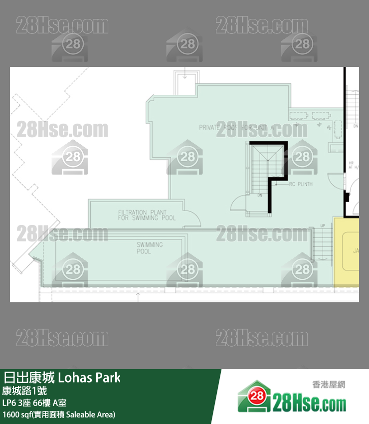 LP6 LP6 3座 66楼 A室 平面图
