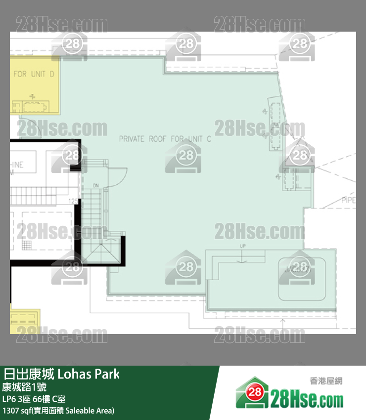 LP6 LP6 3座 66楼 C室 平面图