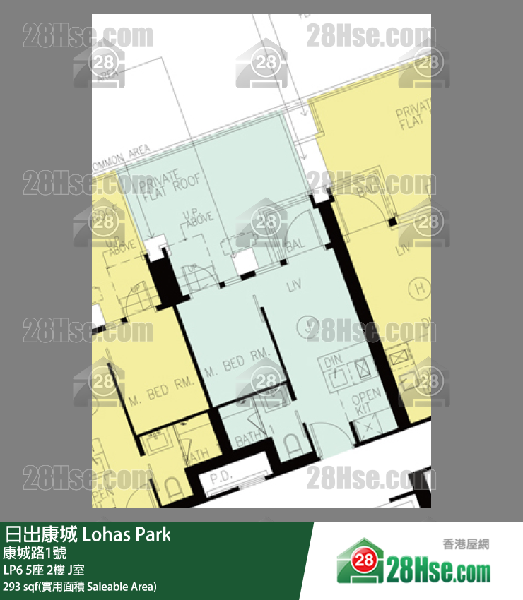 LP6 LP6 5座 2楼 J室 平面图