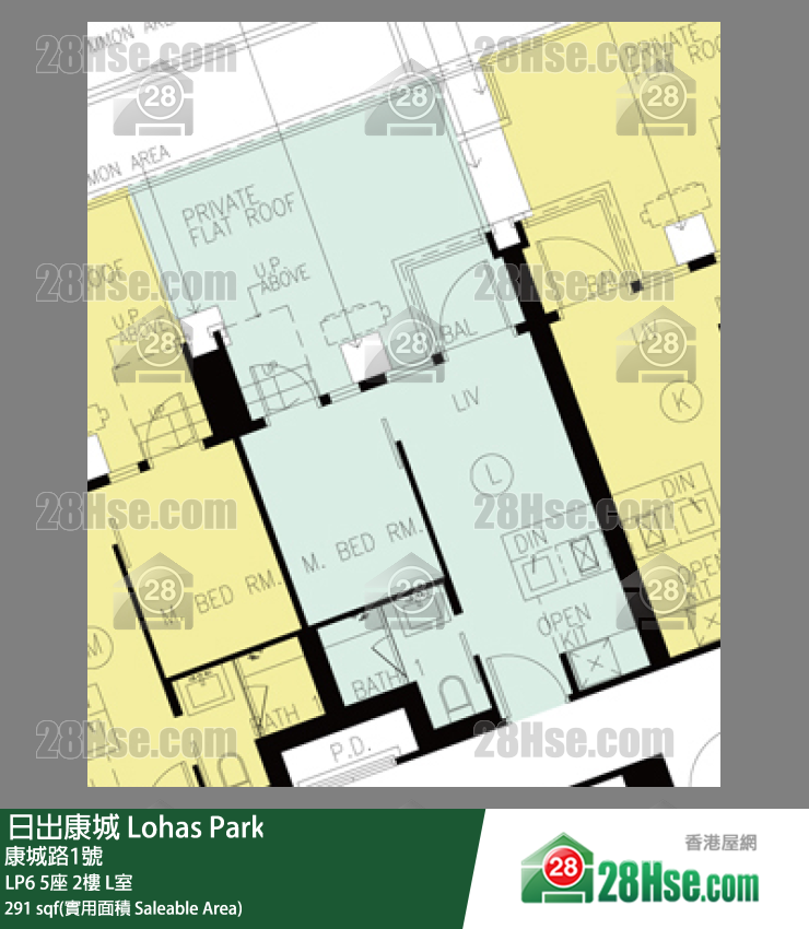 LP6 LP6 5座 2楼 L室 平面图